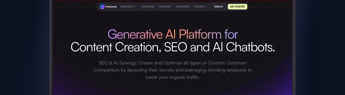 Writesonic - Imeravim SEO tekstiseppadele